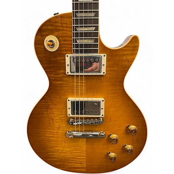 Used Gibson Les Paul Standard Lemonburst Solid Body Electric Guitar