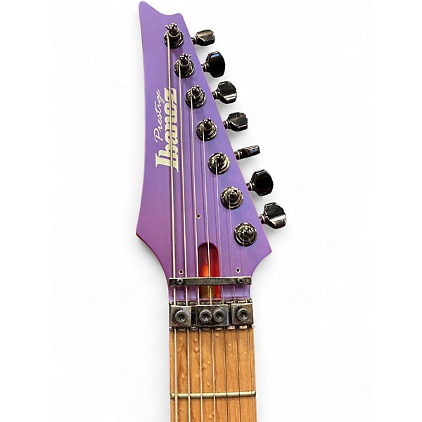Used Ibanez Prestige RGDR3127S Purple Solid Body Electric Guitar