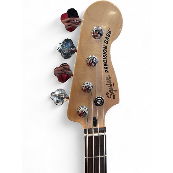 Used Squier Affinity Precision Bass Lake Placid Blue Electric Bass Guitar