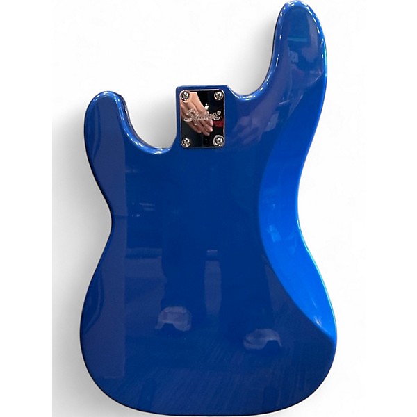 Used Squier Affinity Precision Bass Lake Placid Blue Electric Bass Guitar