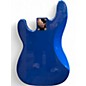 Used Squier Affinity Precision Bass Lake Placid Blue Electric Bass Guitar