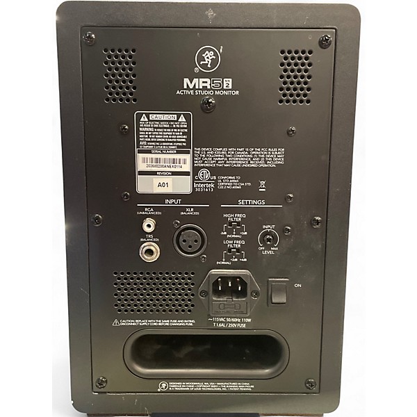 Used Mackie MR5 MKII Powered Monitor