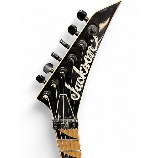 Used Jackson JS32Q Trans Purple Solid Body Electric Guitar