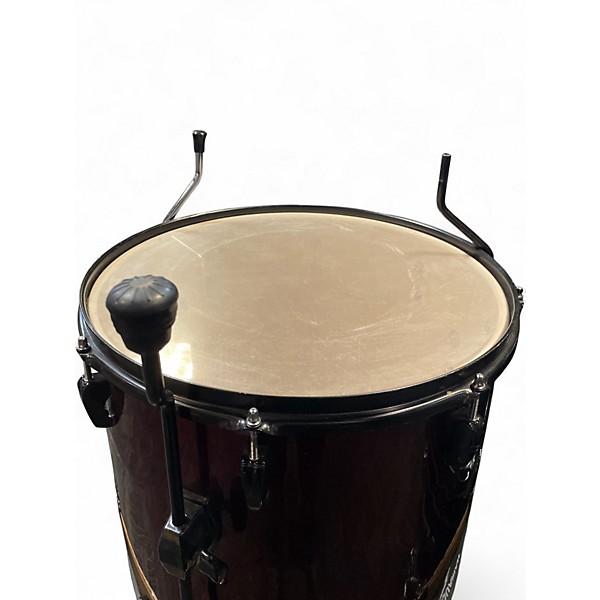 Used Pearl 3 Piece Export EX Red Drum Kit