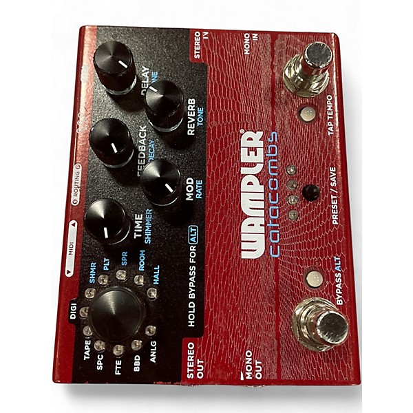 Used Wampler catacombs Effect Pedal
