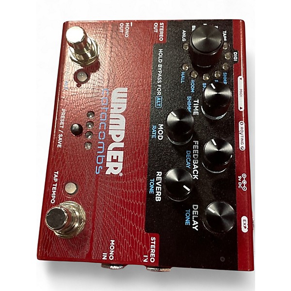 Used Wampler catacombs Effect Pedal