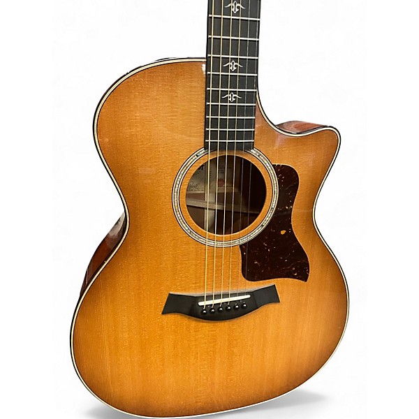 Used Taylor 514CE V-Class Honey Burst Acoustic Guitar