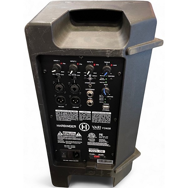 Used Harbinger v2408 Powered Speaker
