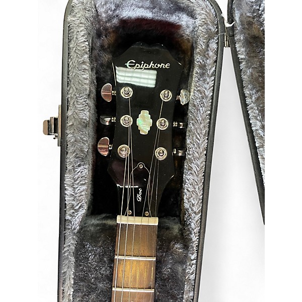 Used Epiphone Dot Tobacco Sunburst Hollow Body Electric Guitar