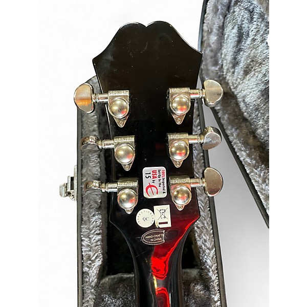 Used Epiphone Dot Tobacco Sunburst Hollow Body Electric Guitar