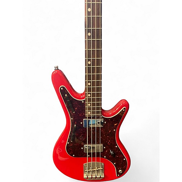 Used Acinoonyx cat bass red Electric Bass Guitar