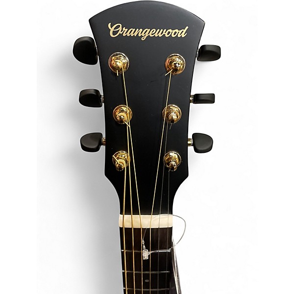 Used Orangewood Magnolia S L Black Acoustic Electric Guitar