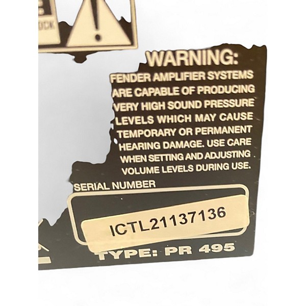 Used Fender FRONTMAN 20G Guitar Combo Amp