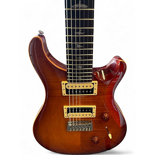 Used PRS SE 277 Vintage Sunburst Solid Body Electric Guitar