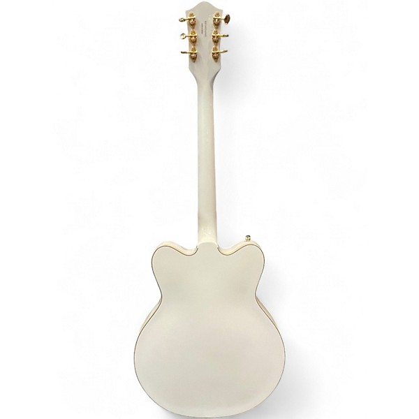 Used 2016 Gretsch Guitars G5422T Electromatic Classic White Hollow Body Electric Guitar
