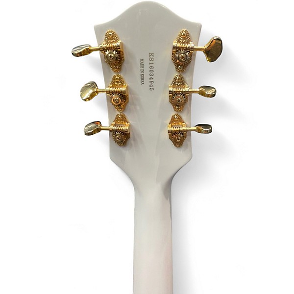 Used 2016 Gretsch Guitars G5422T Electromatic Classic White Hollow Body Electric Guitar