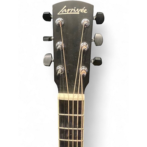 Used Larrivee OM-03R Natural Acoustic Guitar