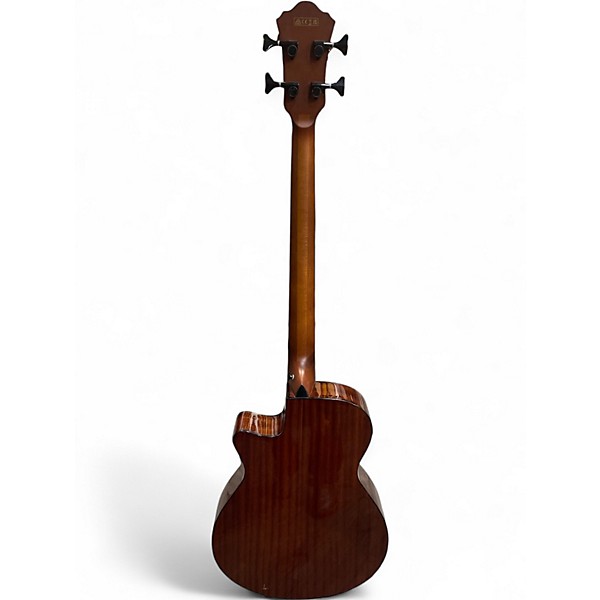 Used Ibanez AEGB24FE Tobacco Burst Acoustic Bass Guitar