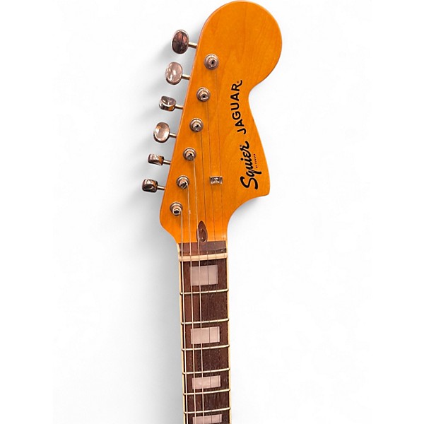 Used Squier CLASSIC VIBE 1970S JAGUAR Daphne Blue Solid Body Electric Guitar