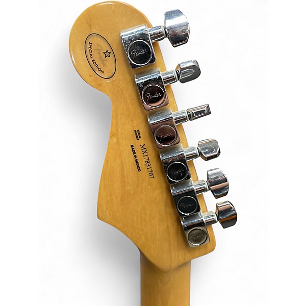 Used Fender FSR Standard Stratocaster HSS Candy Red Burst Solid Body Electric Guitar