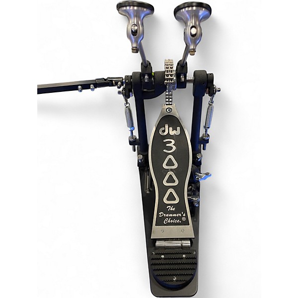 Used DW 3000 Series Double Double Bass Drum Pedal