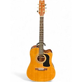 Used Washburn D100CE Natural Acoustic Electric Guitar