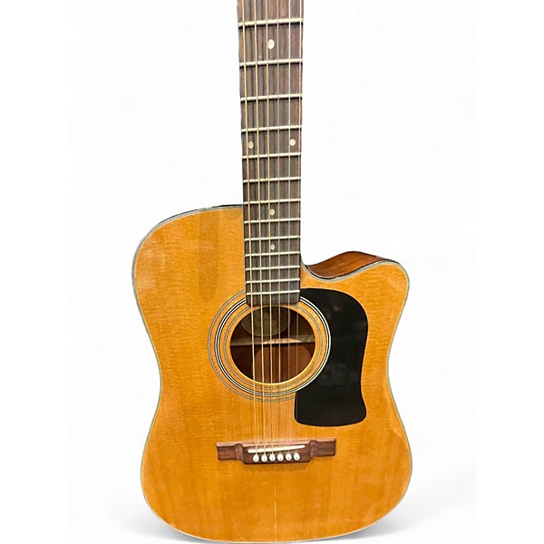 Used Washburn D100CE Natural Acoustic Electric Guitar