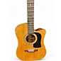 Used Washburn D100CE Natural Acoustic Electric Guitar