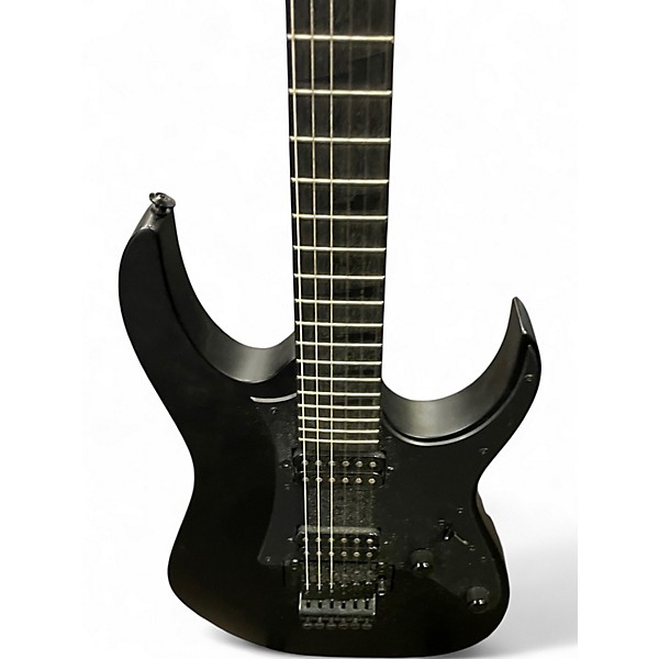 Used Ibanez GIO GRGR330EX-BKF SATIN BLACK Solid Body Electric Guitar