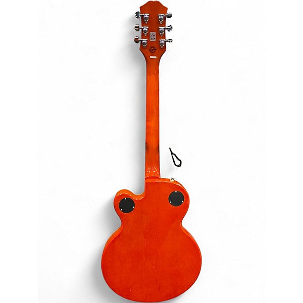 Used Epiphone Wildkat with Bigsby Orange Hollow Body Electric Guitar