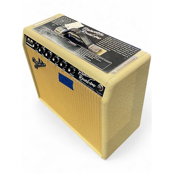 Used Fender 1965 Princeton Reverb 15W 1x10 Tube Guitar Combo Amp