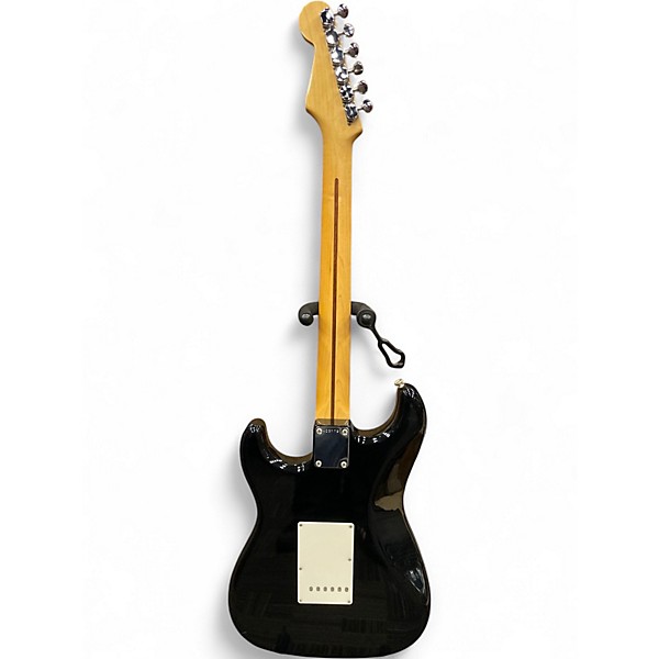 Used Squier Standard Stratocaster Mij Black Solid Body Electric Guitar