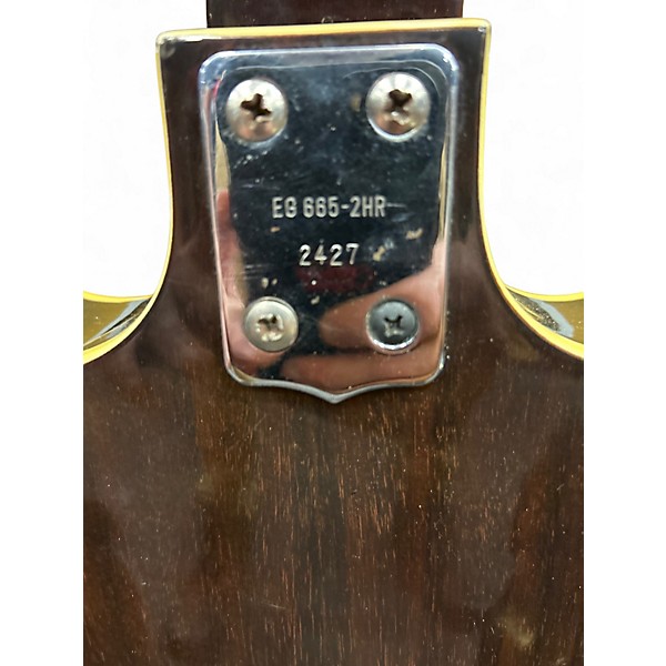 Used Norma EG680 Natural Hollow Body Electric Guitar