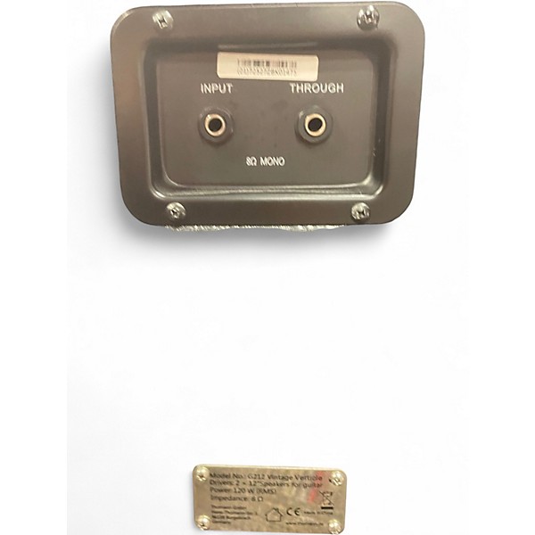 Used Harley Benton G212 vintage vertical Guitar Cabinet