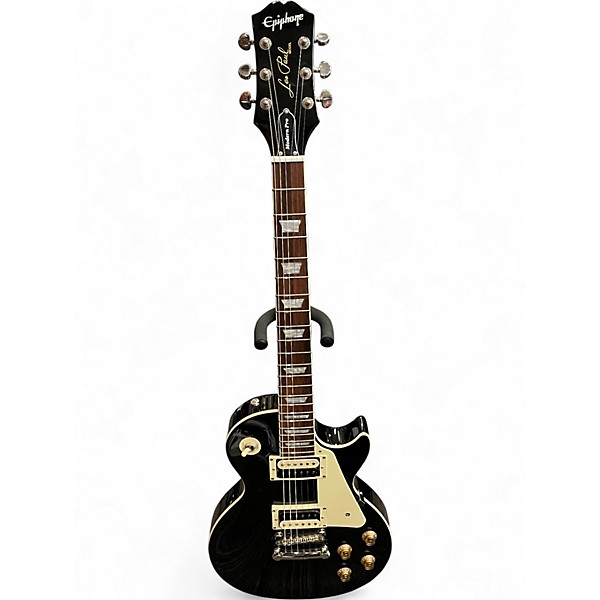 Used Epiphone Les Paul Modern Pro Ebony Solid Body Electric Guitar