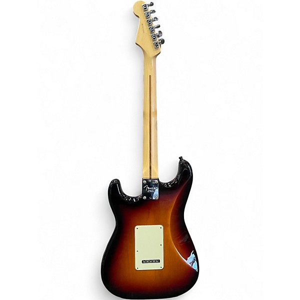 Used Fender American Professional Stratocaster SSS 3 Tone Sunburst Solid Body Electric Guitar