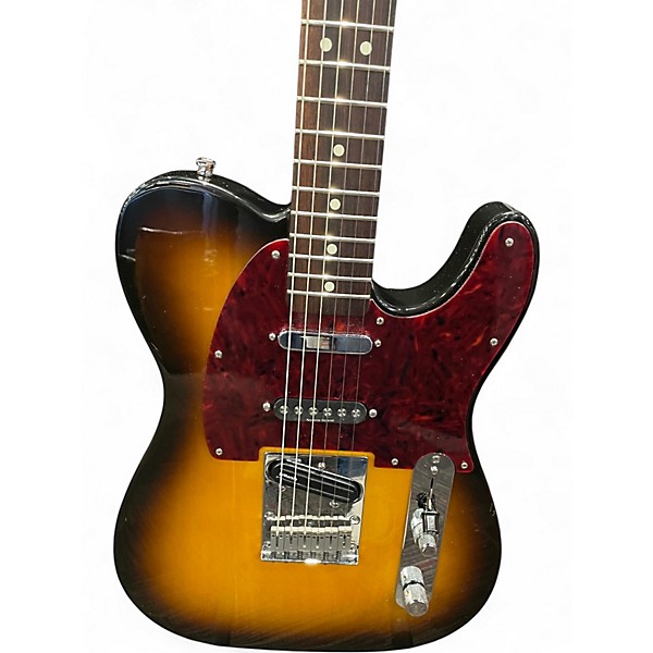 Used Fender Deluxe Series Nashville Power Telecaster 2 Color Sunburst Solid Body Electric Guitar