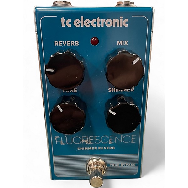 Used TC Electronic Fluorescence Shimmer Reverb Effect Pedal