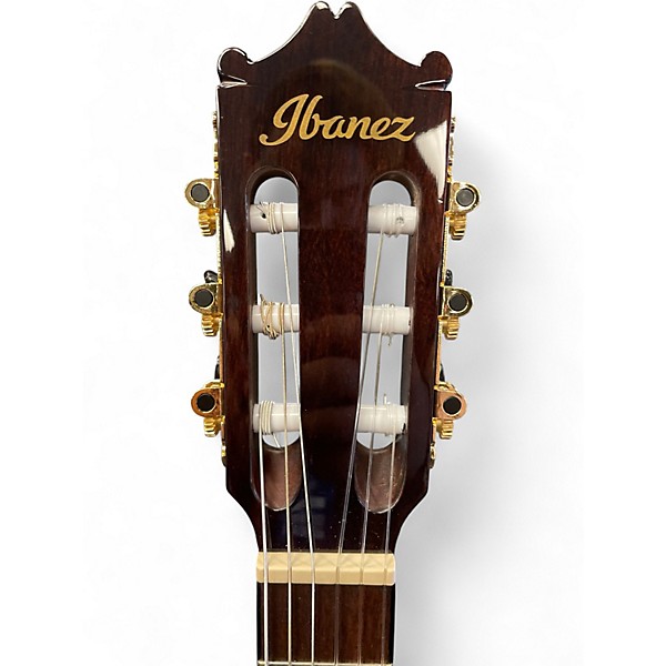 Used Ibanez GA35 Thinline Dark Violin Burst Classical Acoustic Electric Guitar