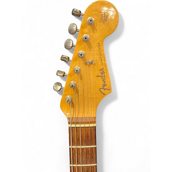 Used Fender Artist Series John Mayer Stratocaster Tobacco Burst Solid Body Electric Guitar