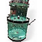 Used DW 5 Piece DESIGN ACRYLIC 5 PIECE Sea Glass Drum Kit