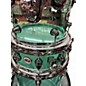 Used DW 5 Piece DESIGN ACRYLIC 5 PIECE Sea Glass Drum Kit