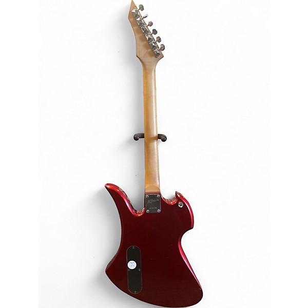 Used B.C. Rich Bronze Series Mockingbird Red Solid Body Electric Guitar