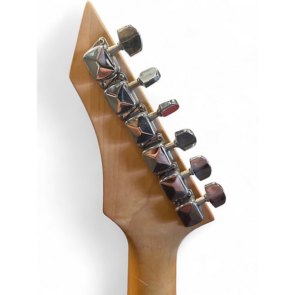 Used B.C. Rich Bronze Series Mockingbird Red Solid Body Electric Guitar