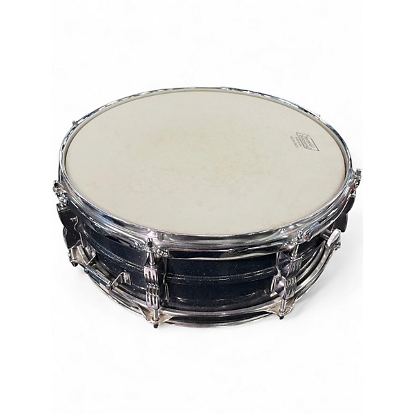 Used Ludwig 14X5.5 Epic Snare Black Sparkle Drum