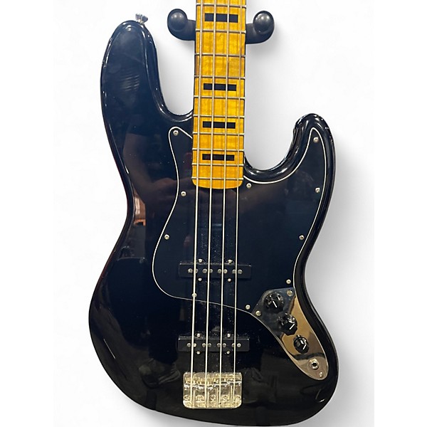 Used 2023 Squier Classic Vibe 70s Jazz Bass BLACK Electric Bass Guitar