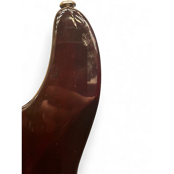 Used Schecter Guitar Research Demon 6 Crimson Red Burst Solid Body Electric Guitar