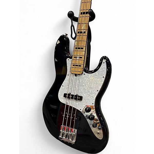Used 2015 Fender Geddy Lee Signature Jazz Bass Black Electric Bass Guitar