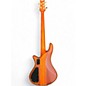 Used Schecter Guitar Research Stiletto Studio 5 String Natural Electric Bass Guitar