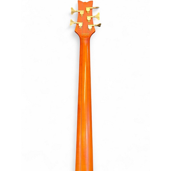 Used Schecter Guitar Research Stiletto Studio 5 String Natural Electric Bass Guitar